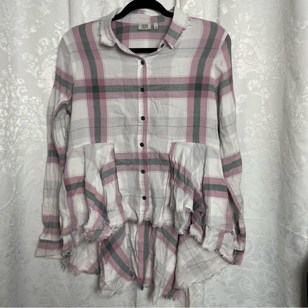 TRUE CRAFT TIERED FLANNEL‎